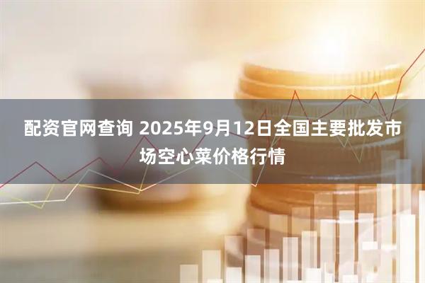 配资官网查询 2025年9月12日全国主要批发市场空心菜价格行情