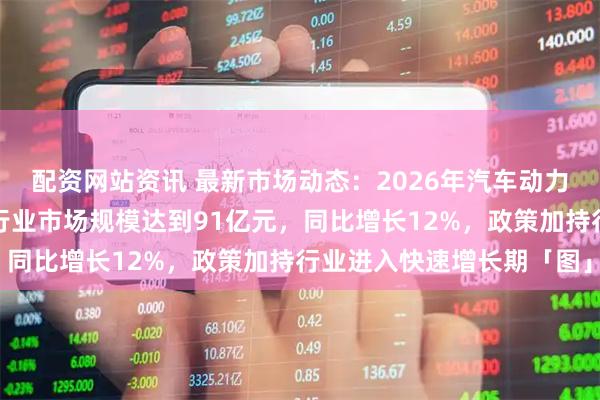 配资网站资讯 最新市场动态:2026年汽车动力总成智能测试解决方案行业市场规模达到91亿元,同比增长12%,政策加持行业进入快速增长期「图」